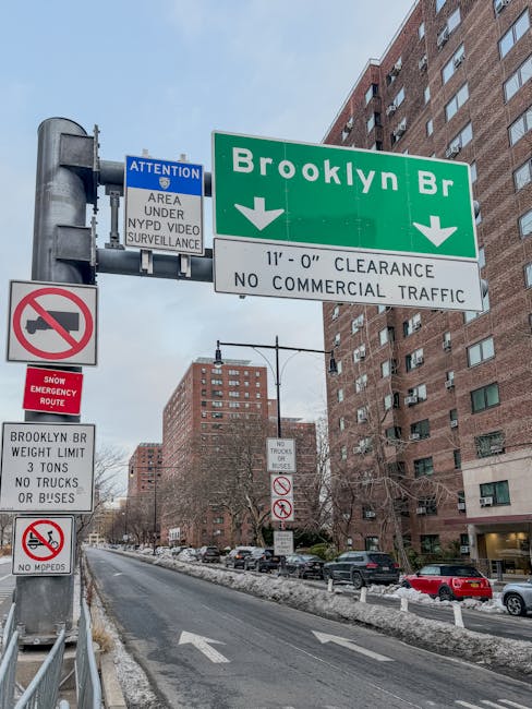 Brooklyn Bridge Signage